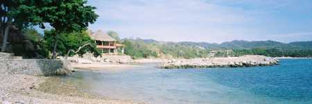 The beach, looking east toward Bucerias